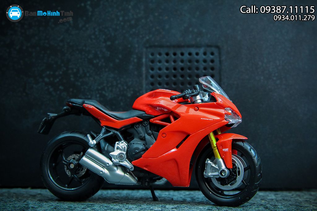 Mô hình xe mô tô Ducati Supersport S 1:18