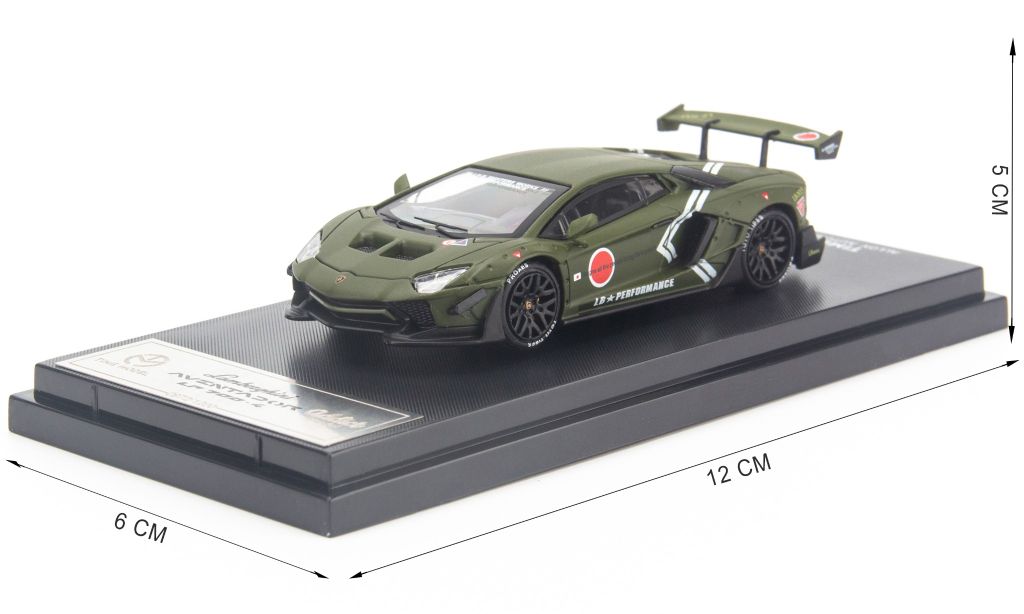 Mô hình xe Lamborghini Aventador LP700-4 1:64 Time Model - Addict Limited Edition