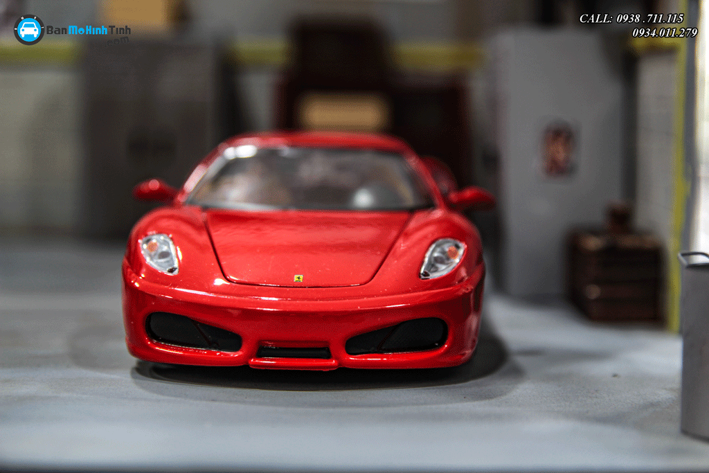 Mô hình xe Ferrari F430 Red 1:24 Bburago
