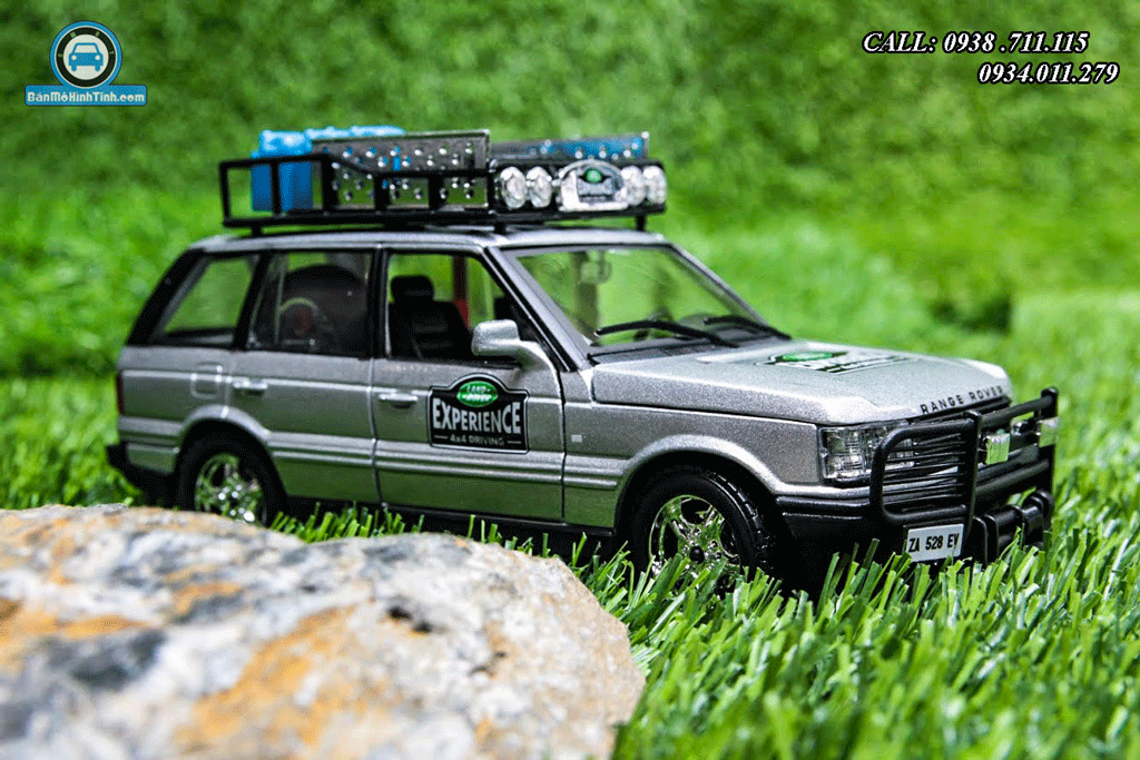 Mô hình xe Range Rover 1:24 Bburago Silver