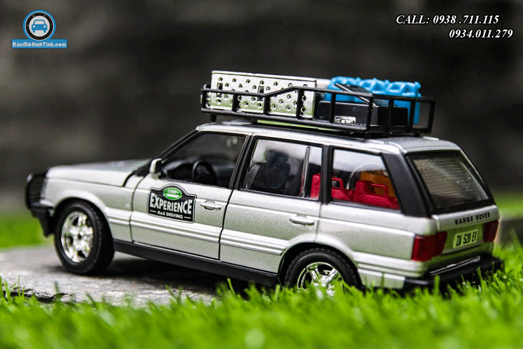 Mô hình xe Range Rover 1:24 Bburago Silver