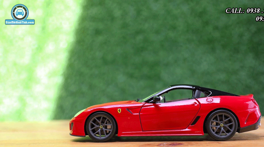 Mô hình xe Ferrari 599 GTO 1:24 Bburago