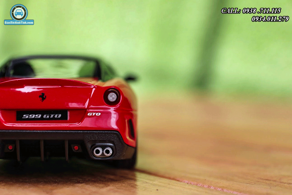Mô hình xe Ferrari 599 GTO 1:24 Bburago