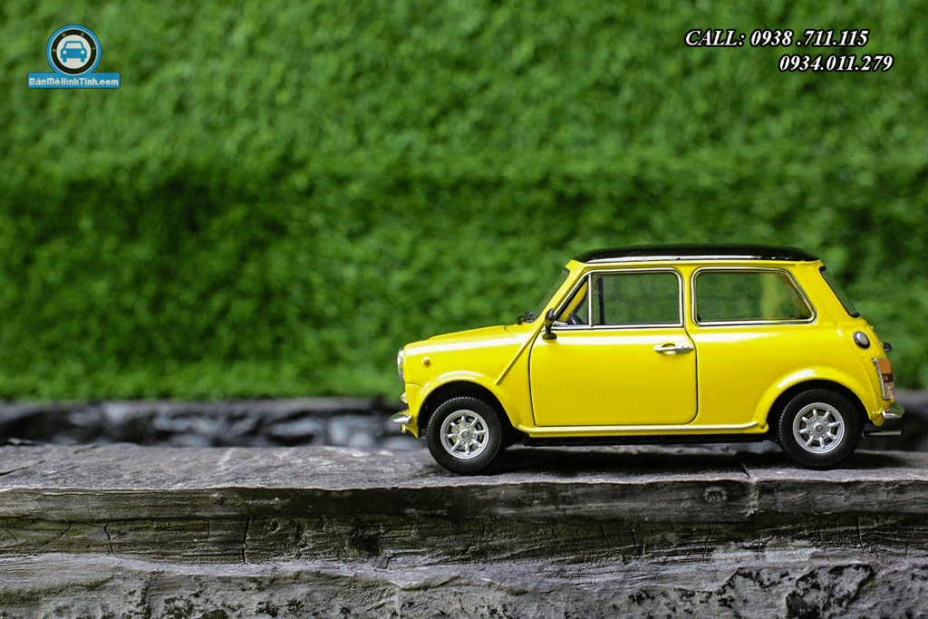 Mô hình xe Mini Cooper 1300 1:24 Welly