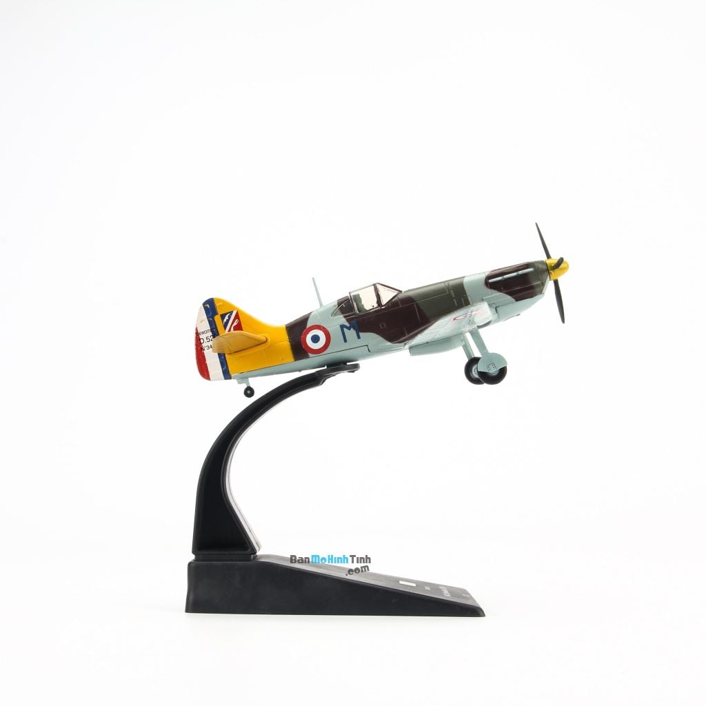 Mô hình máy bay quân sự Dewoitine D520 1941 France 1:72 Amer