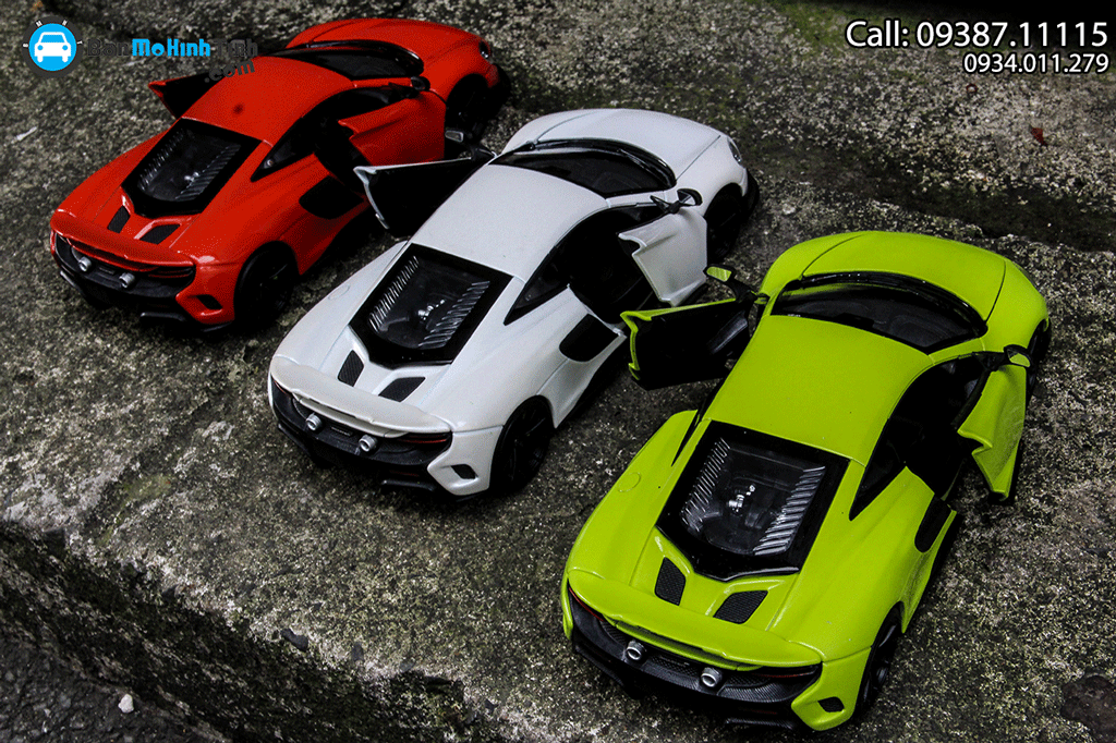 Mô hình xe Mclaren 675LT 1:24 Welly