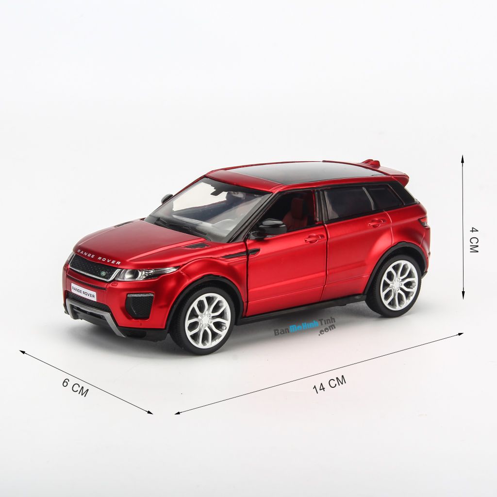 Mô hình xe Land Rover Evoque Red 1:32 MSZ