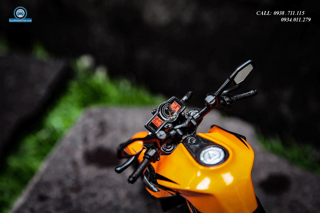 Mô hình mô tô KTM 1290 Super Duke 1:12 Maisto Orange