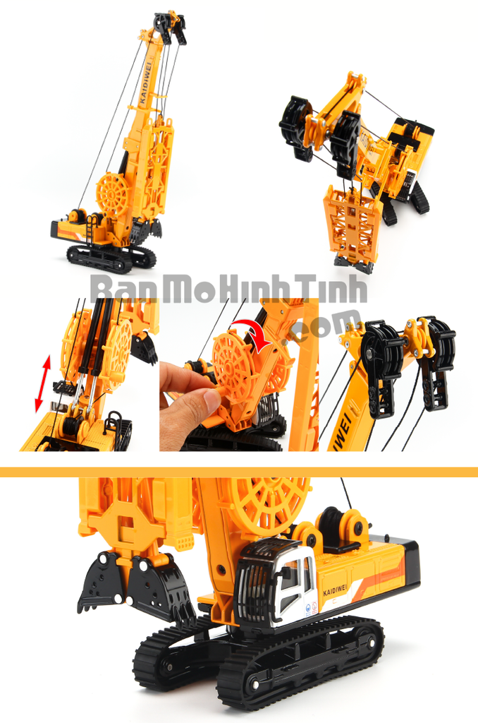 Mô hình Máy Cạp Hạng Nặng 1:64 KDW-MH 625047