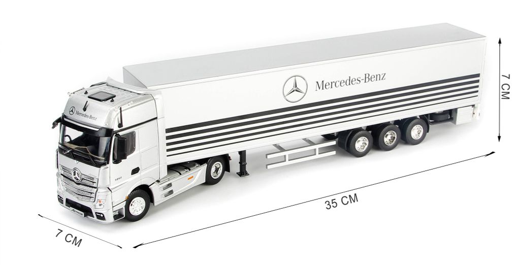 Mô hình xe Mercedes-Benz Actros - Container 1:50 Dealer
