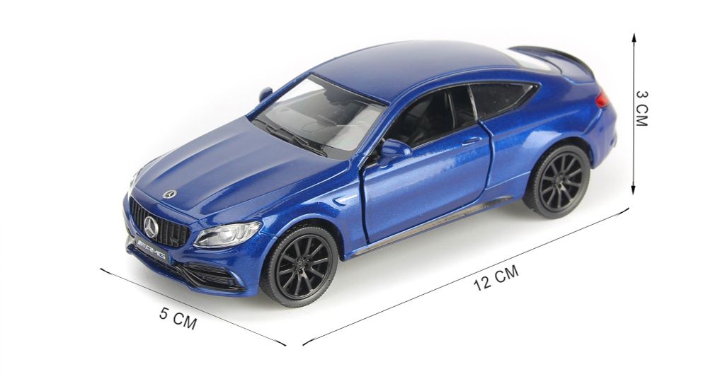 Mô hình xe Mercedes-Benz C63S AMG Coupe 1:36 UNI