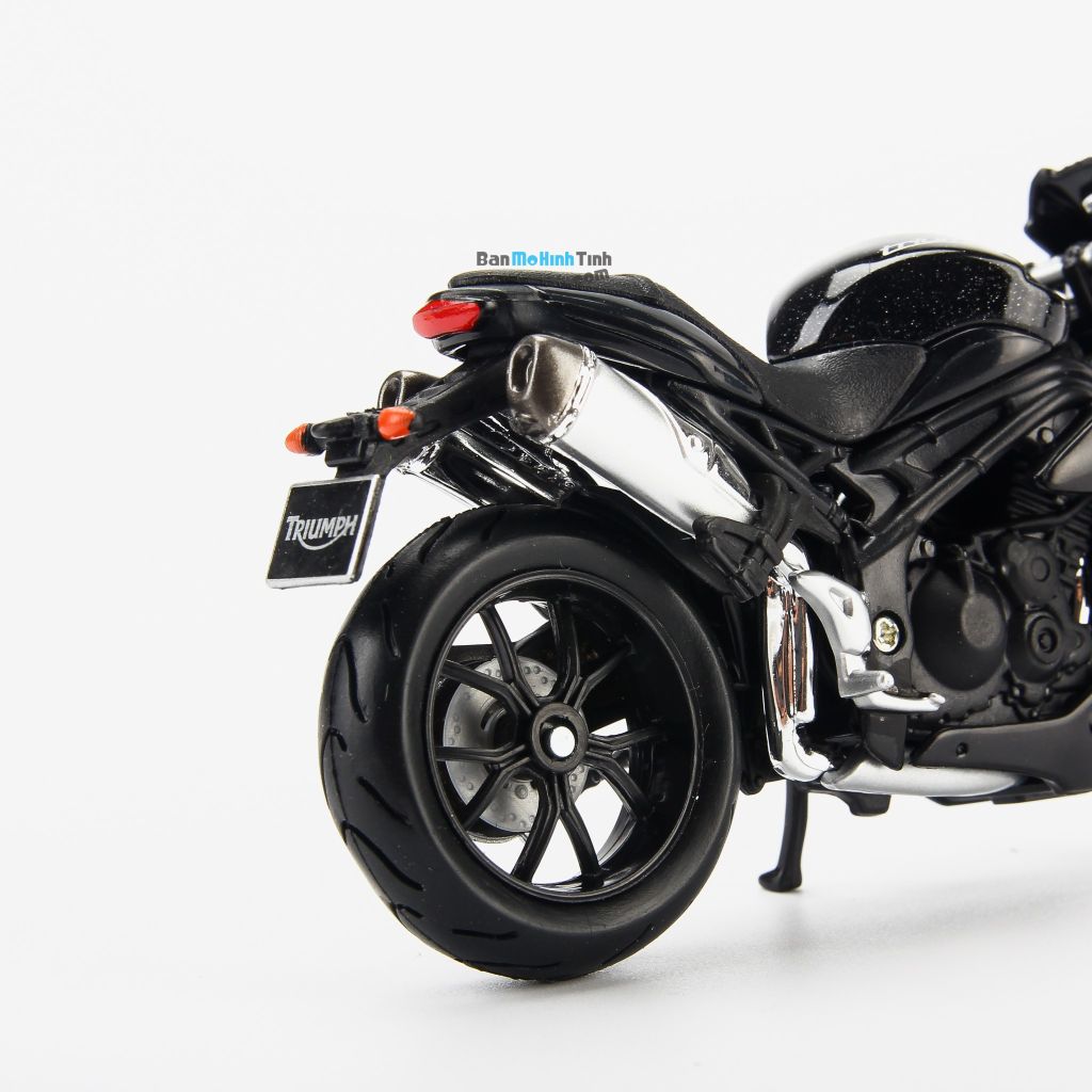 Mô hình xe mô tô Triumph Speed Triple 2011 1:18 Bburago