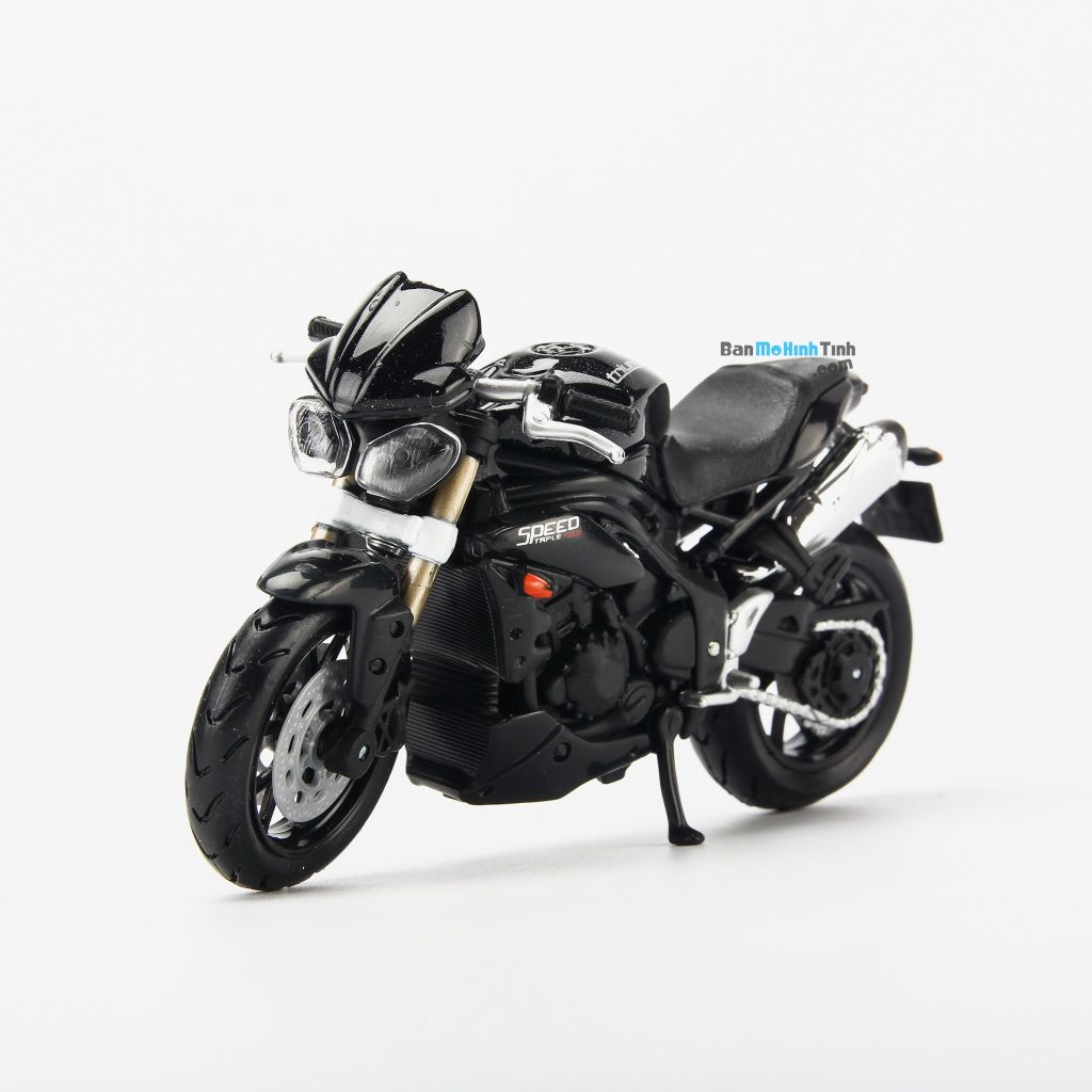 Mô hình xe mô tô Triumph Speed Triple 2011 1:18 Bburago