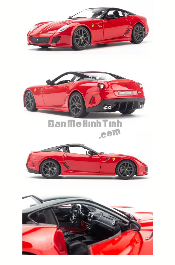 Mô hình xe Ferrari 599 GTO 1:24 Bburago Red