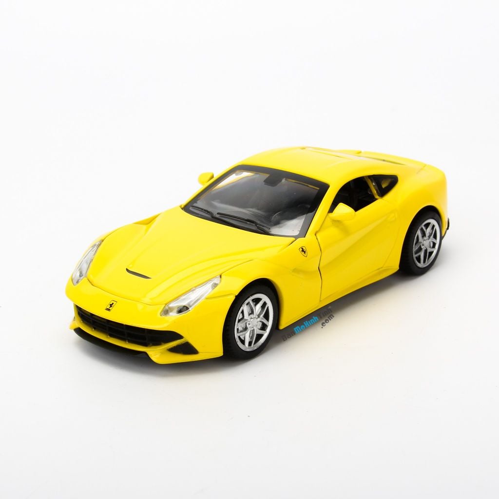 Mô hình siêu xe Ferrari F12 1:32 Doublehorse Yellow