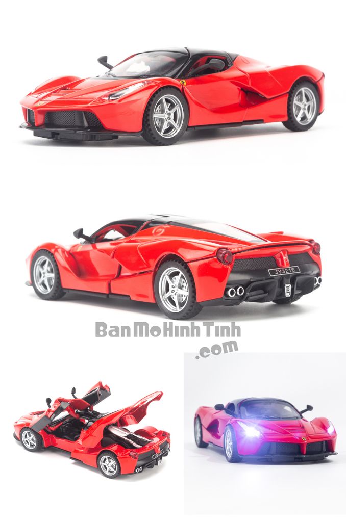 Mô hình xe Ferrari LaFerrari 1:32 Doublehorse Red