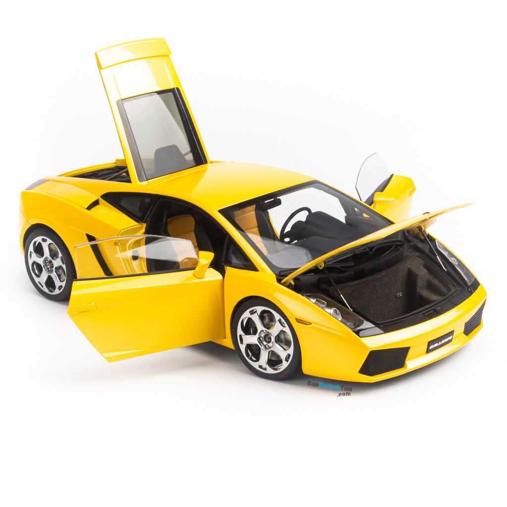 Mô hình siêu xe Lamborghini Gallardo Yellow 1:12 Autoart