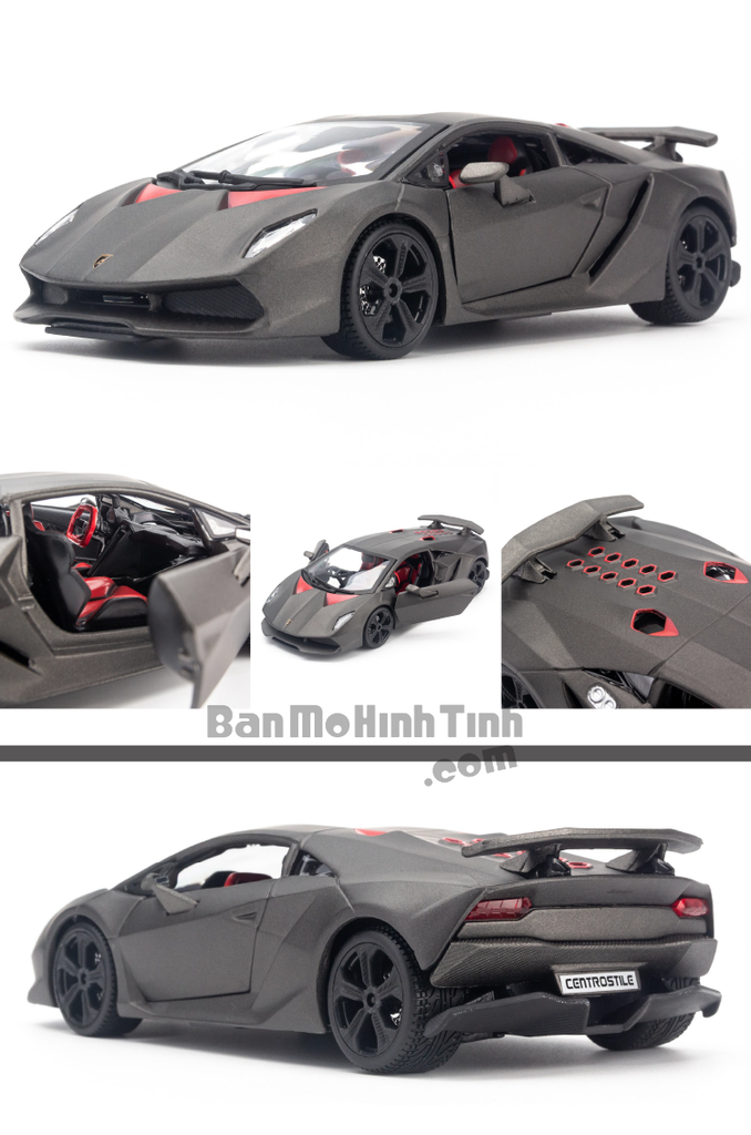 Mô hình xe Lamborghini Sesto Elemento 124 Bburago  MoHinhXevn