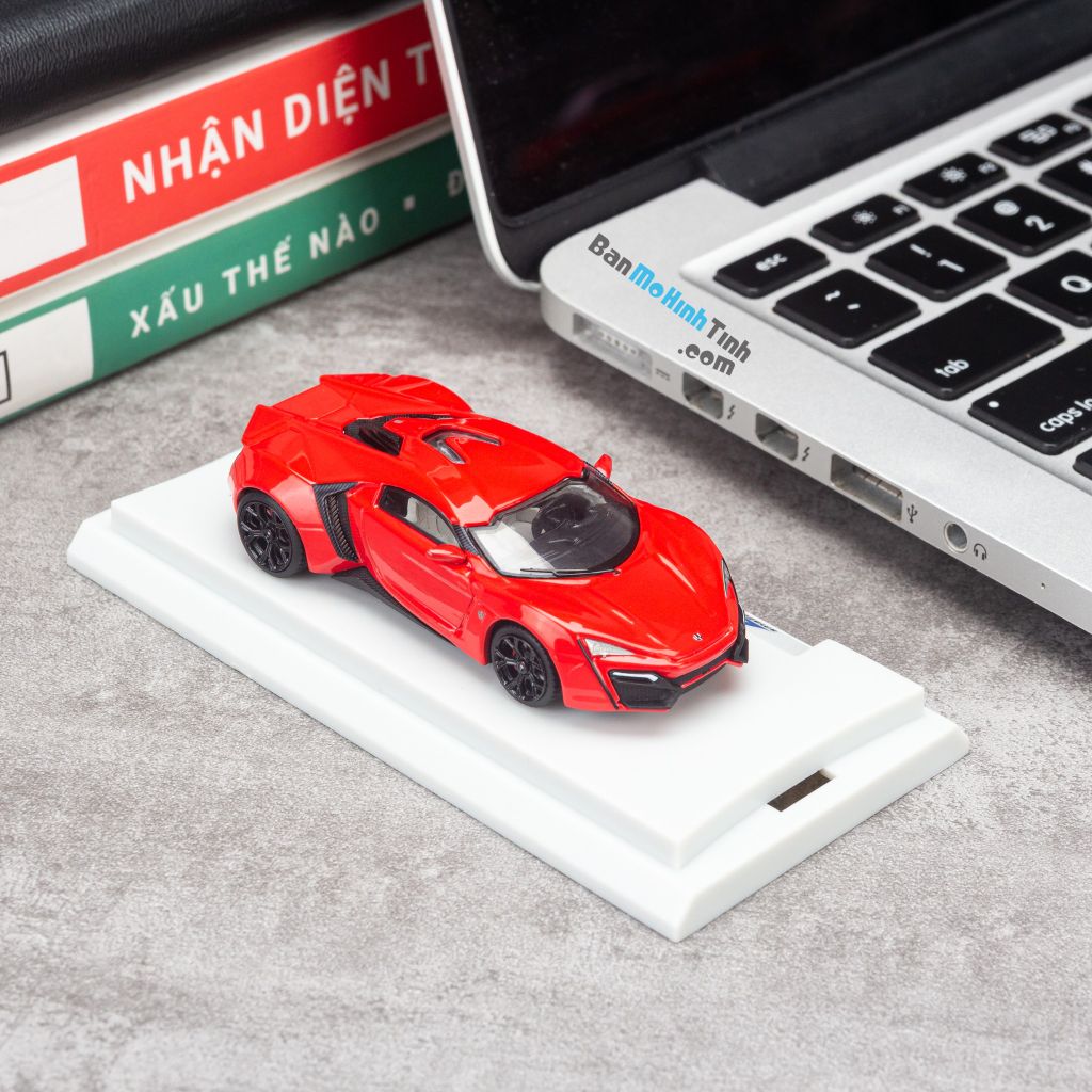 Mô hình xe Lykan Hypersport 1:64 Smallcarart Red