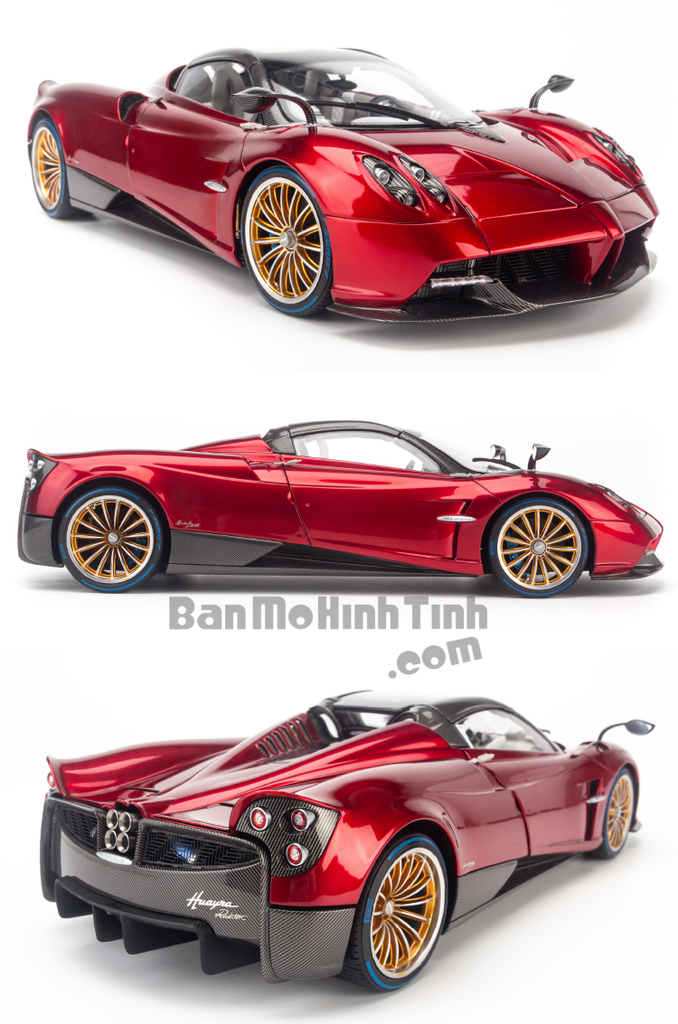 Mô hình xe Pagani Huayra Roadster 1:18 LCD Red