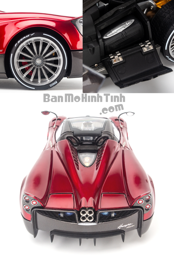 Mô hình xe Pagani Huayra Roadster 1:18 LCD Red