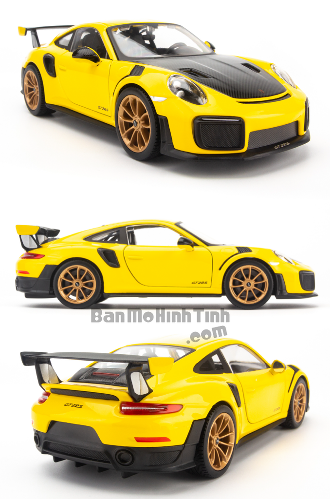Mô hình xe Porsche 911 GT2 RS 1:24 Maisto Yellow