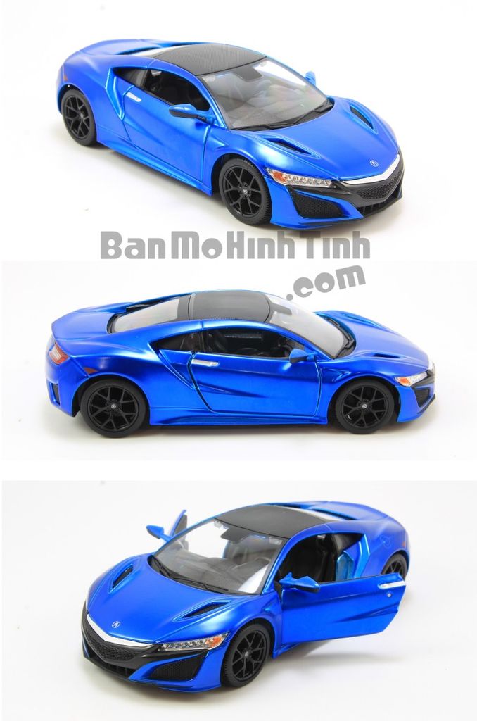 Mô hình xe Acura NSX 2017 Blue 1:24 Maisto
