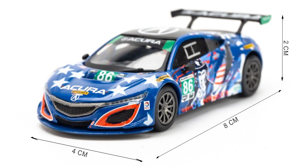 Mô hình xe Acura NSX GT3 2017 IMSA Watkins Glen LHD 1:64 MiniGT