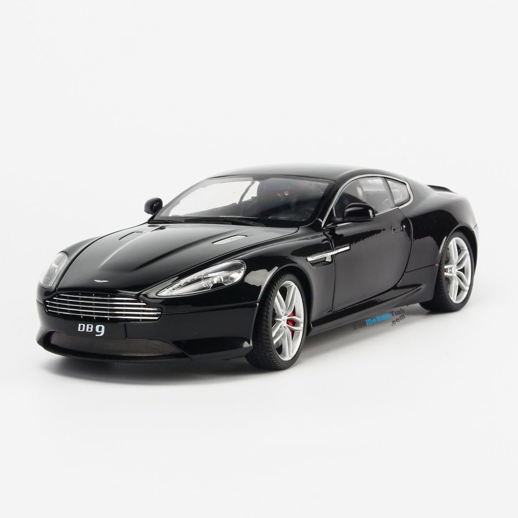 Mô hình xe Aston Martin DB9 Coupe 1:18 Welly Black