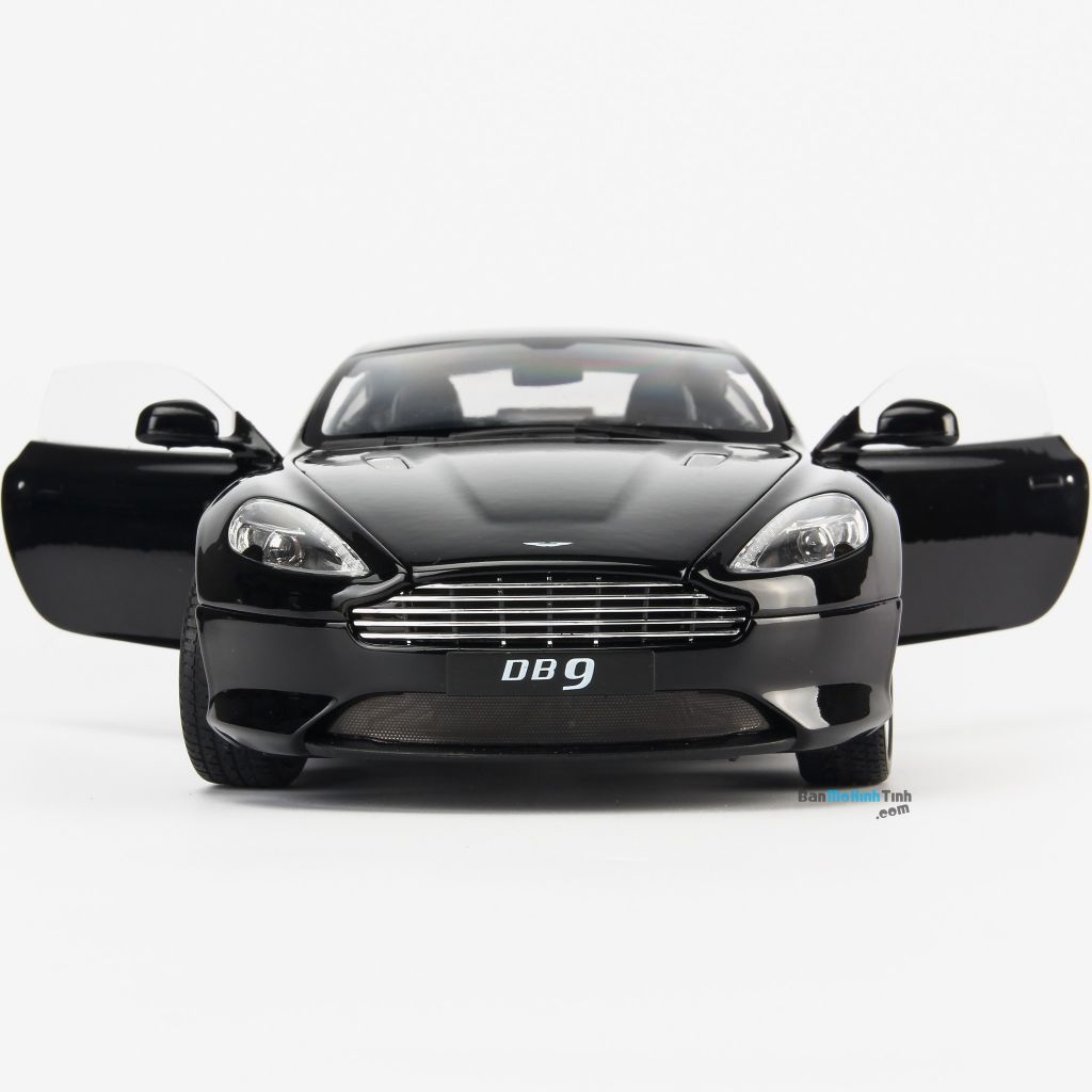 Mô hình xe Aston Martin DB9 Coupe 1:18 Welly Black