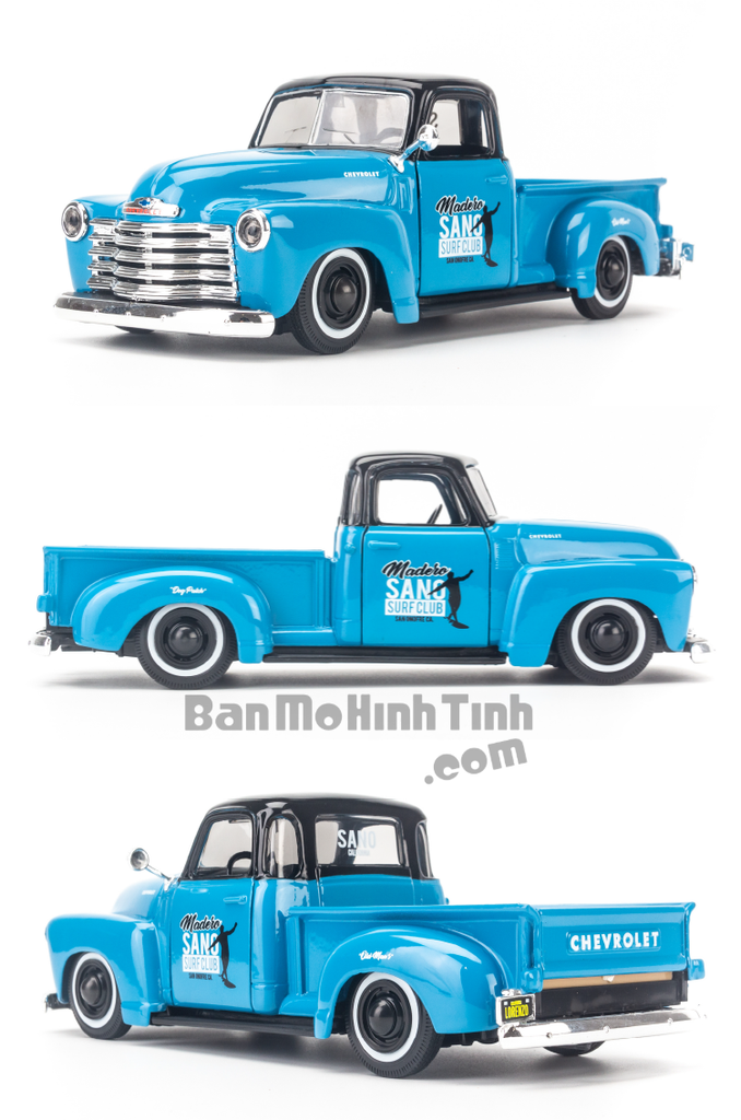 Mô hình xe Chevrolet 3100 Pickup 1950 1:25 Maisto Blue