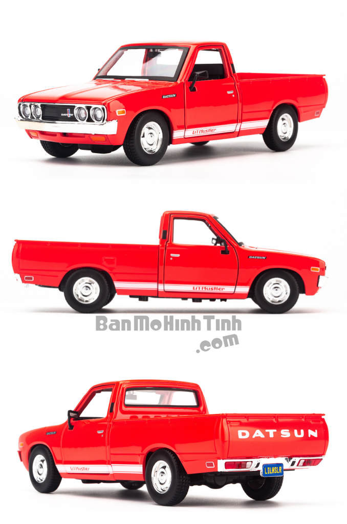 Mô hình xe Datsun 620 Pickup 1973 1:24 Maisto Red