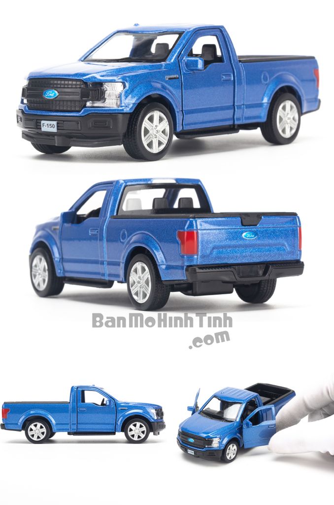 Mô hình xe Ford F-150 1:36 UNI Blue