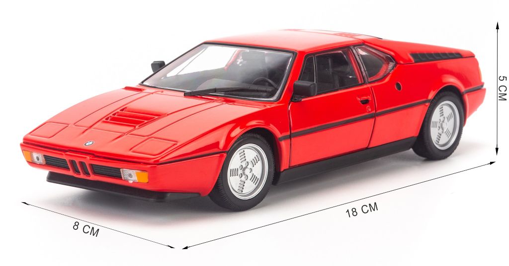 Mô hình xe BMW M1 1:24 Welly