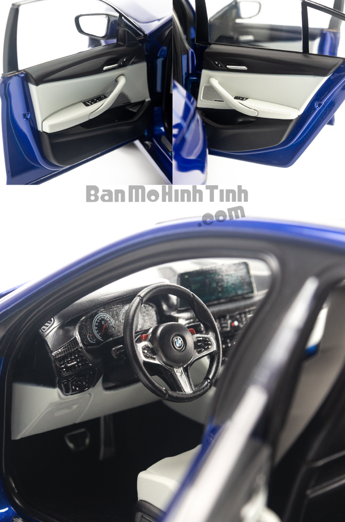 Mô hình xe BMW M5 F90 1:18 Norev Blue