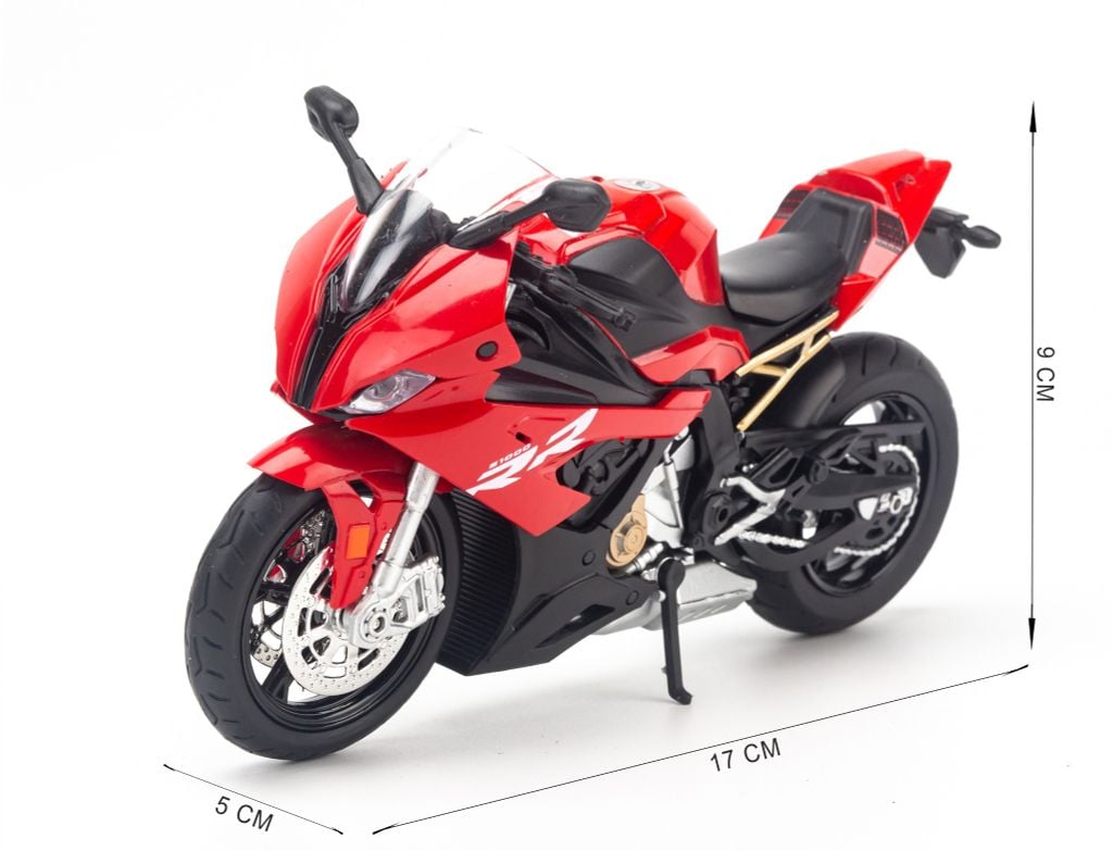 Mô hình xe BMW S1000RR 2020 1:12 Huayi