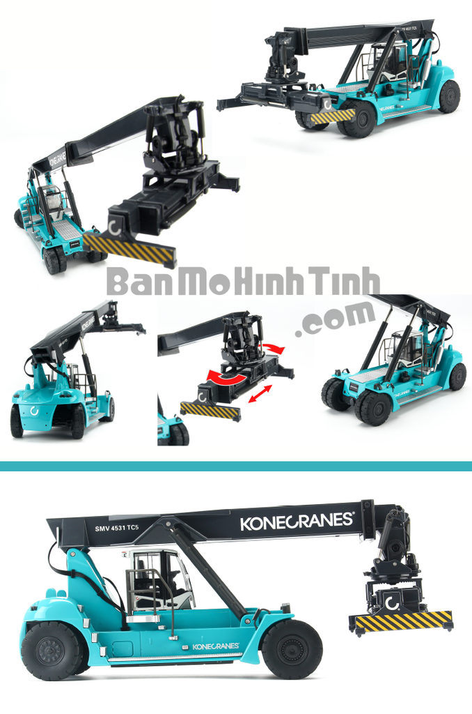Mô hình xe Bốc Container 1:50 Konecranes