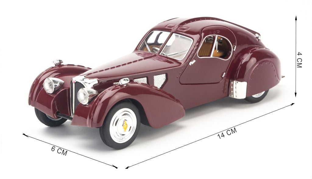 Mô hình xe Bugatti Type 57SC 1:32 KHPO