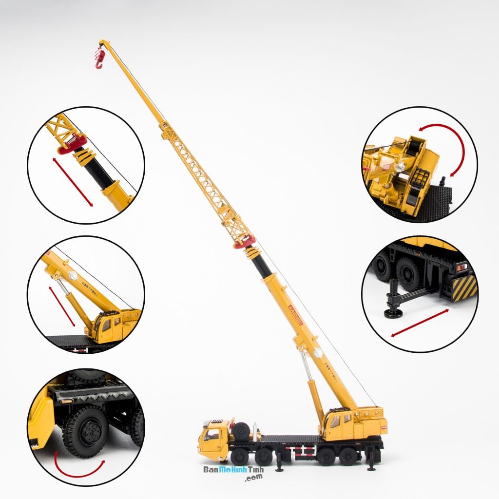 Mô hình xe Cẩu 1:55 KDW