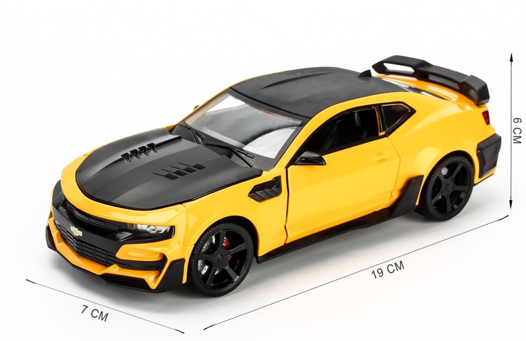 Mô hình xe Chevrolet Camaro ZL1 Transformers Bumblebee Edition 1:24 Doublehorses
