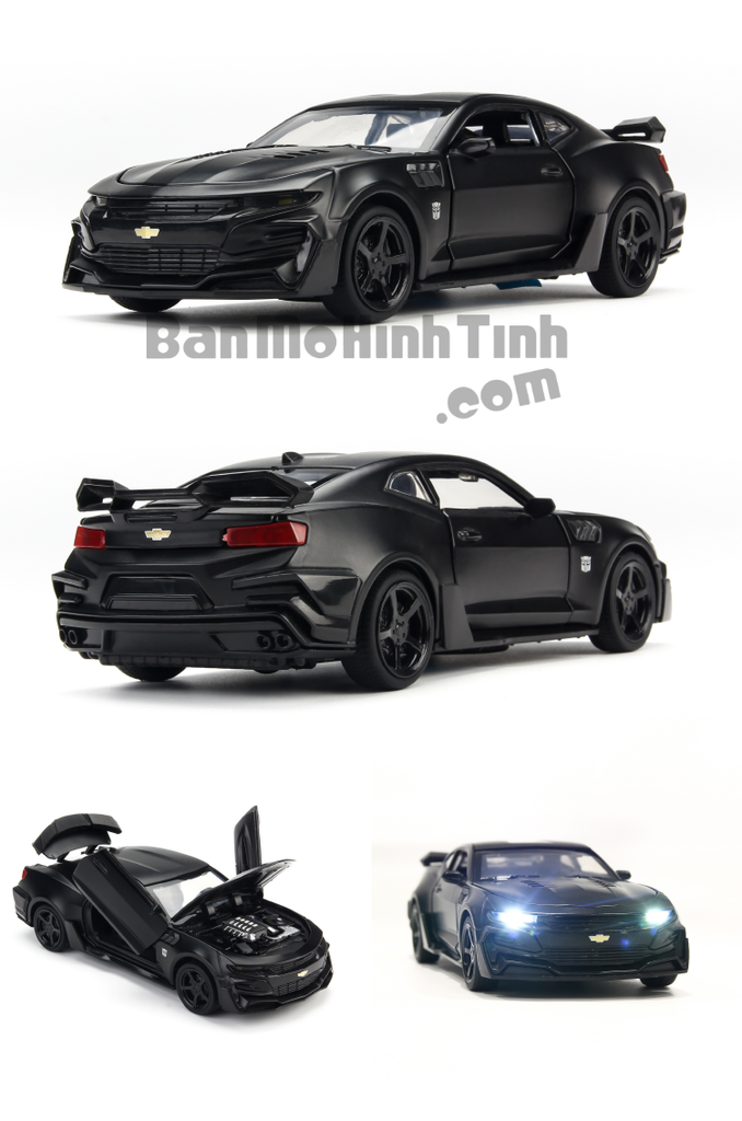 Mô hình xe Chevrolet Camaro Bumblebee Transfomer 5 Black 1:32 Miniauto