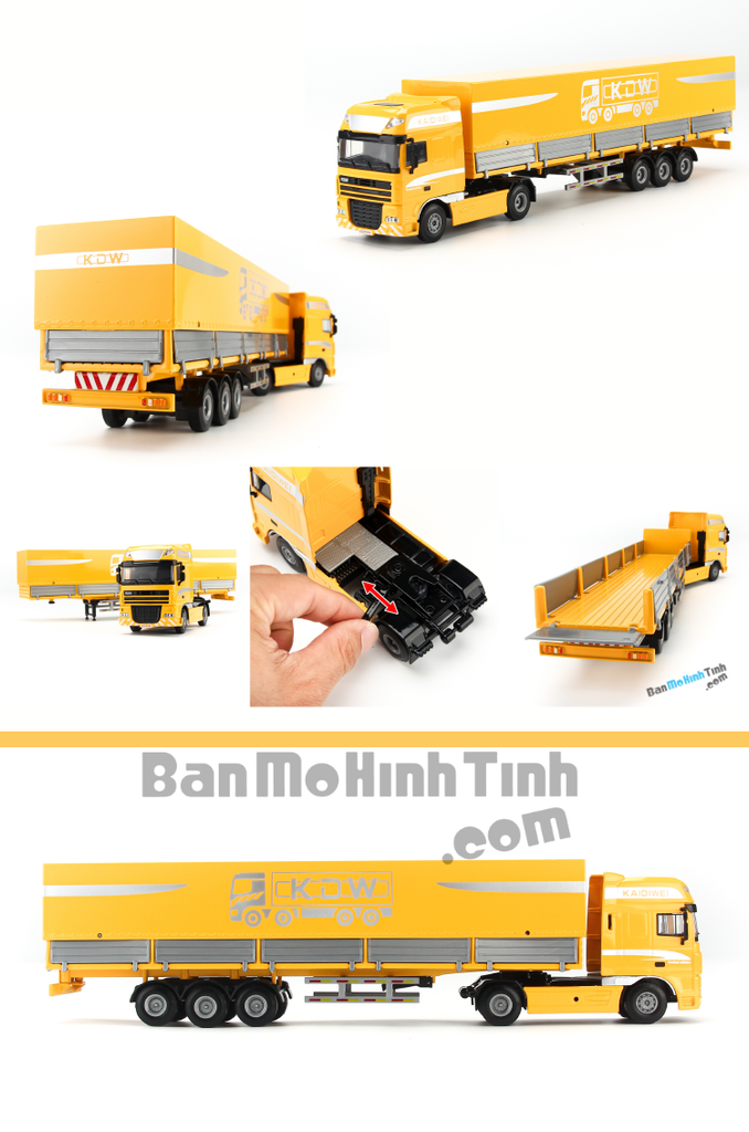 Mô hình Xe Container Freeze 1:50 KDW - MH 625044