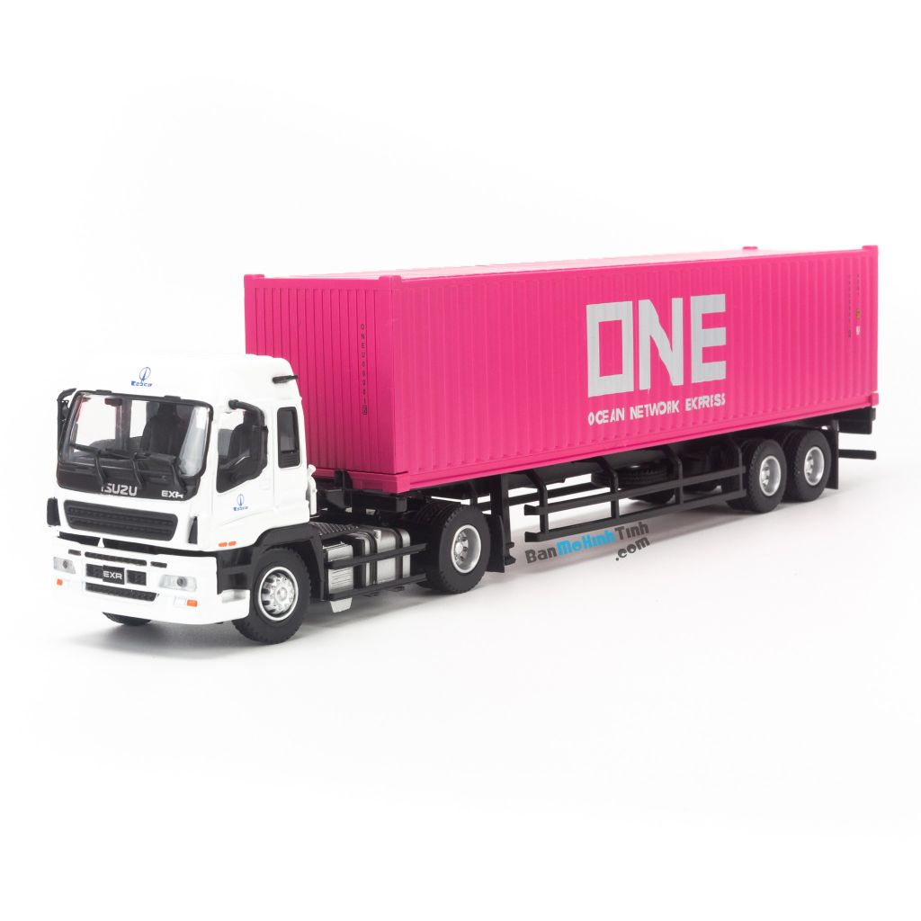 Mô hình xe container Isuzu Container 1:50 Dealer One