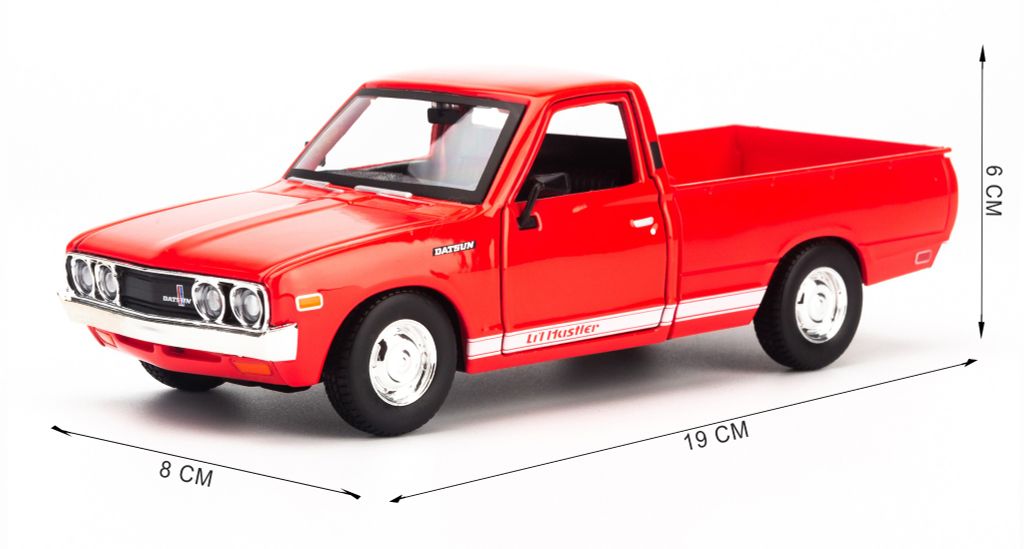Mô hình xe Datsun 620 Pickup 1973 Red 1:24 Maisto