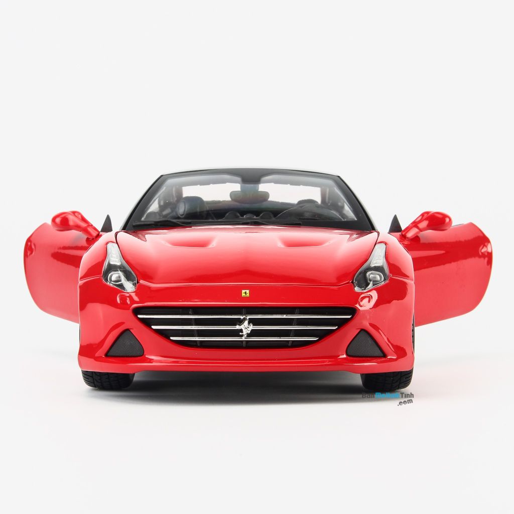 Mô hình xe Ferrari California T - Closed Top 1:18 Bburago Red