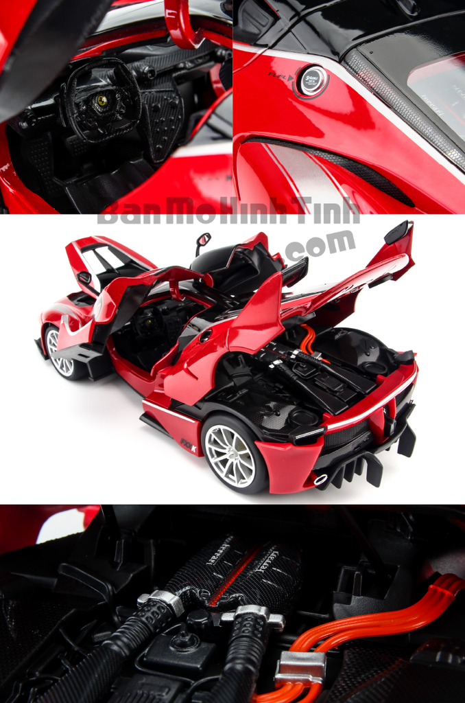 Mô hình xe Ferrari FXX K Red 1:18 Bburago