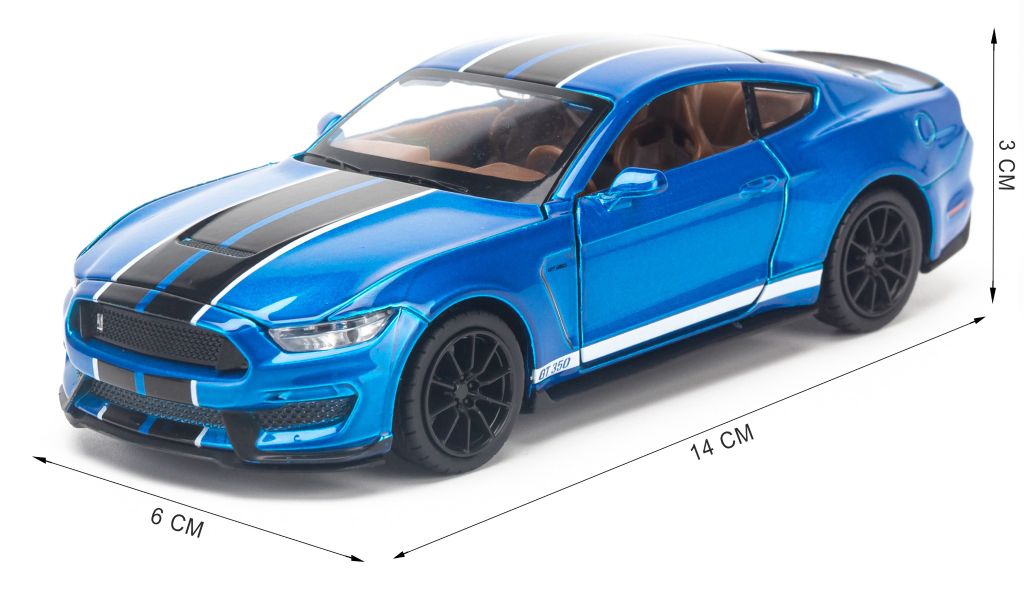 Mô hình xe Ford Shelby Cobra GT350 2018 1:32 UNI