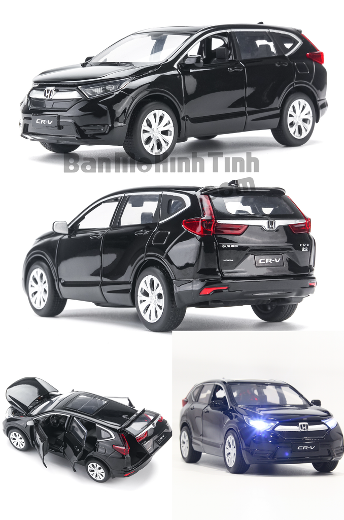 Mô hình xe Honda CR-V 2018 Black 1:32 Jackiekim