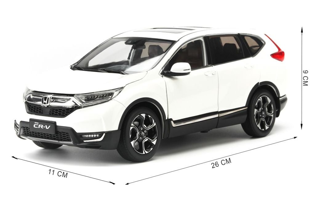 Mô hình xe Honda CR-V All New 2018 1:18 Paudi