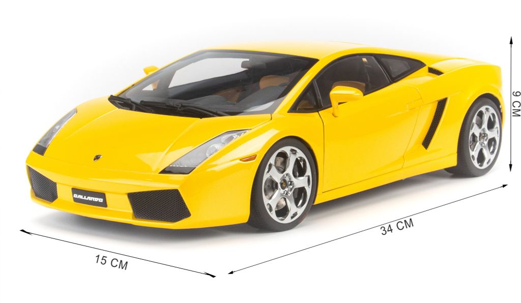 Mô hình xe Lamborghini Gallardo Yellow 1:12 Autoart